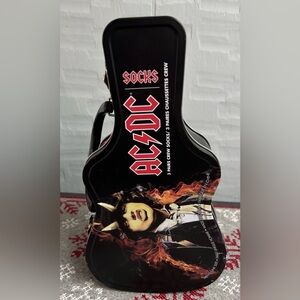 AC/DC 3 Pair Socks in Keepsake Tin